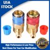 NEW Air Condition A/C Manifold Gauge Adapter Quick High Low Coupler Connector