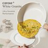 21Pcs Pots and Pans Set, Nonstick Cookware Sets, White Granite Induction Cookwar