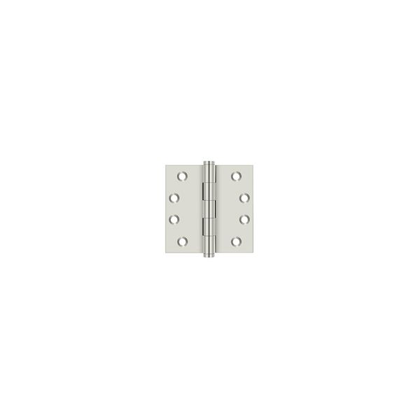 Deltana Dsb414 Square Hinge, Bright Nickel