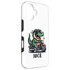 iPhone 16 Nick Fun Alligator Motorcycle Design Boys Name Nick Smartphone Case