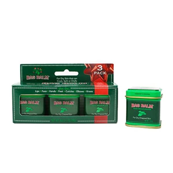 Bag Balm Skin Moisturizer Mini Tin Gift Box (Set of 3)