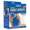 Bed Buddy Joint Wrap - Hot & Cold Therapy for Muscle Pain Relief and Joint Pain Relief - Large Heating Pad for Knee, Wrist, Elbow, Ankle, Arm or Leg, (Pack of 2)