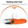 Fishing Scissors Line Cutter Stainless Steel Mini Foldable Scissors Tool