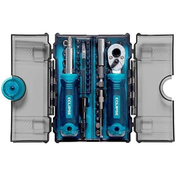 Eclipse Professional Tools EMS78PS 78 Piece Compact Mini Metric Socket & Bit Set
