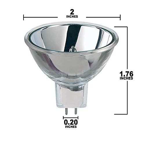 OSRAM SYLVANIA ELC 64653 HLX (54212) 250W 24V GY5.3 / 2-PIN CLEAR MR16 Halogen