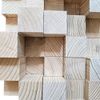 Acoustic Wood Sound Diffuser Skyline Recording Studio Treatment Panel 18x18