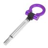 Front Bumper Trailer Ring Eye Tow Hook Screw Single Custom for Subaru WRX BRZ