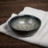 Vintage Design Handmade Pottery Shaving Bowl Thicken Ceramic Soap Dish Gray 4.3"