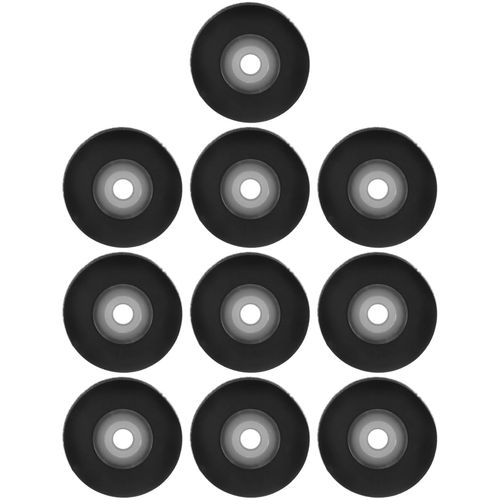 CHILDWEET 10pcs Bearing Wheel Cassette Tape Machine Pinch Roller Pinch Roller for Recorders Cassette Player Recorder Deck Pinch Roller Screen Window Video Pressure Roller Plastic Ordinary, Black