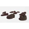 Entre Prises Klettergriffe Numbers, Farbe:schwarz