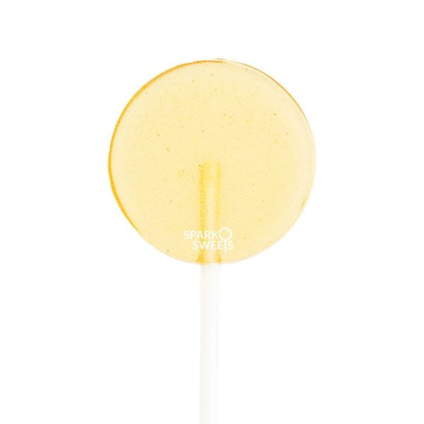 Natural Honey Lollipops, 18 Pieces, No Artificial Ingredients, No Corn Syrup, 0.75 Pound, Sparko Sweets