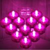 12 Pack PINK Submersible Waterproof Underwater Battery LED Tea Light~Wedding