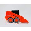 NewRay Kubota Pre-School Lil' Orange Skid Steer Play Set