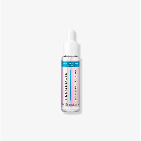 MEDIUM Tanologist Face + Body Self Tanning Drops 1.01 oz