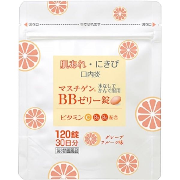 【第3類医薬品】マスチゲンBBゼリー錠 120錠 ×4