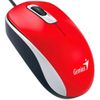 Genius DX-110 PC Mouse, PC/Mac, 2 Ways, Red, 31010116104