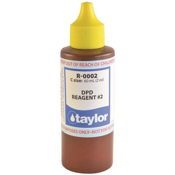 2 oz. Bottle Test Kit Replacement Reagent Refill Bottles DPD Reagent #2