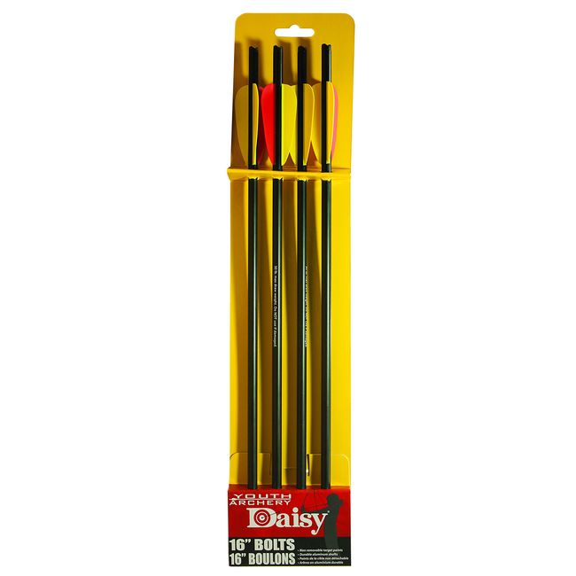 Daisy Youth Archery Target Bolts, 16" (969002-301)