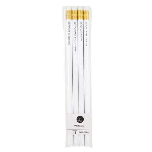 Shit Creek Survivor Wooden Pencil Set