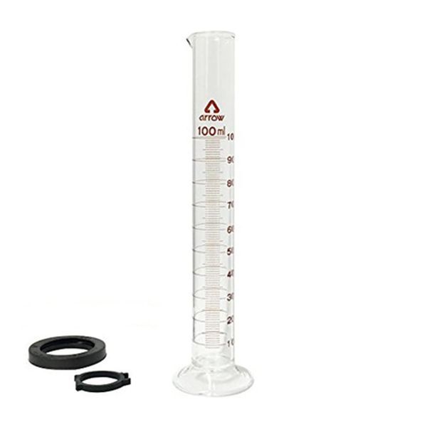 Graduated cylinder (hard glass) 3.4 fl oz (100 ml) /6-231-06