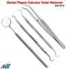 Dental Tartar Calculus Plaque Remover Mirror Scaler  Tooth Scraper Instruments