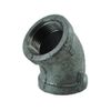 3/4" Galvanized Pipe 45 deg. Elbow