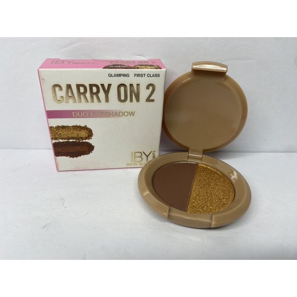 IBY Beauty Carry On 2 Duo Eyeshadow • Glamping & First Class • 0.1 Oz