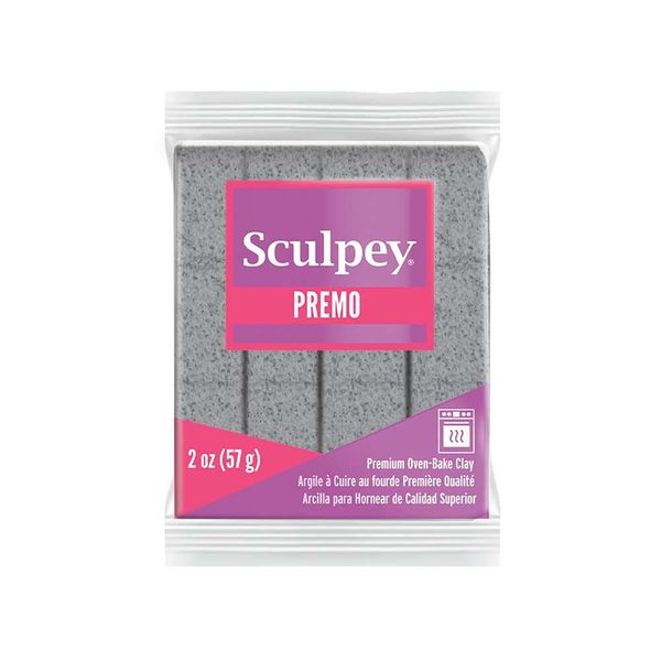 Sculpey Premo Sculpey Sculpey Polymer Clay, Grey Granite, OSFA