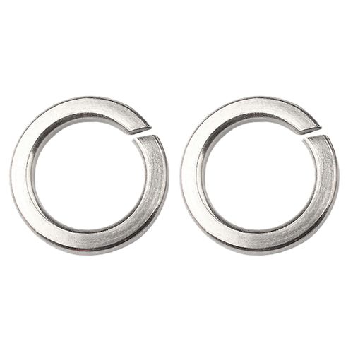 NACX M10 Split Lock Spring Washer, 304 Stainless Steel, Spring Lock Washer Elastic Gasket for Screw Bolts Machinery, 120Pcs