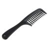 Zalati Hair Comb Detangling Anti Static Comb with 2-in-1 Teeth Plastic Wide Teeth for Long Thick Curly Wavy Hair