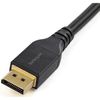 StarTech.com DP14MM4M Certified 8K DisplayPort 1.4 Cable, Black, 12ft