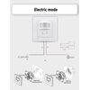 ZLXHDL Light Switch with Motion Sensor, Sensitivity and Delay Adjustable, 2-Wire On/Off and 3-Way PIR Operation and Function Control Settings, Motion Sensor, 110V-240V