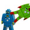 Schylling SC-WSR Wood Stacking Robots, Assorted Designs and Colours