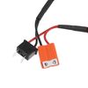 X AUTOHAUX 2Pcs Headlight Bulb Holders Canbus Load Resistor Error Free Decoder