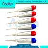Stainless Steel Luxating Tooth and Molar Elevator Picks,STR, Color-Coded, 8PK