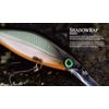 Rapala Shadow Rap Lure with Two No. 8 Hooks, 0.7 m Swimming Depth, 7 cm Size, Live Roach