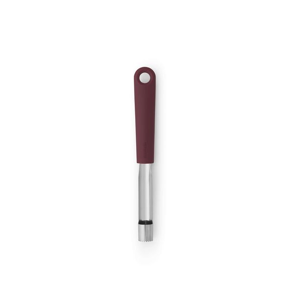 Brabantia 122620 Tasty+ Apple Corer, Aubergine Red