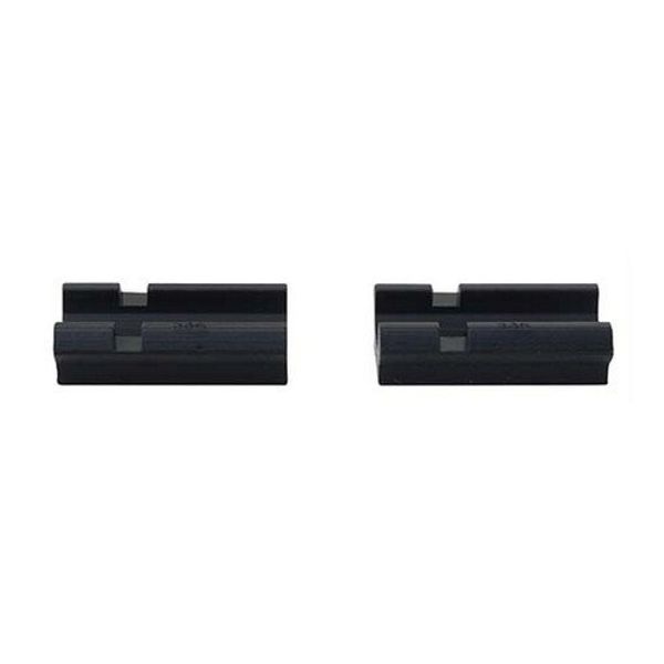 Weaver Top Mount Matte Black Base Pair - Marlin 336