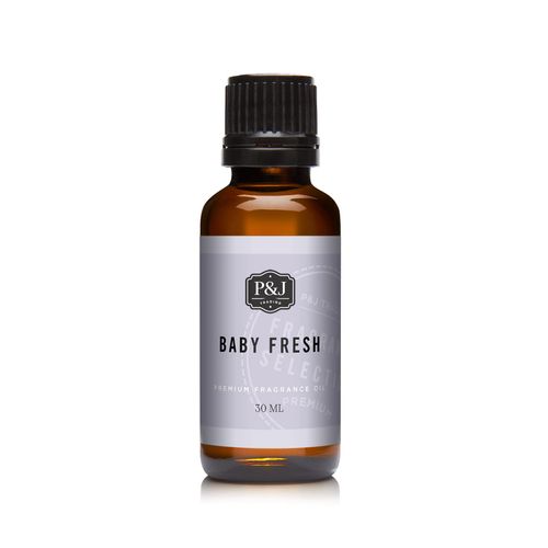 P&J Trading - Baby Fresh Scented Oil 30ml - Fragrance Oil for Candle Making, Soap Making, Diffuser Oil