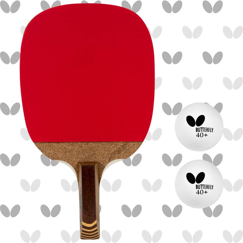 Butterfly Nitchugo Japanese Penhold Table Tennis Racket | Nakama Series ...
