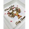 40th Wedding Anniversary Gift for Parents, Mum and Dad Frame, Ruby - Various Designs (Mum & Dad)