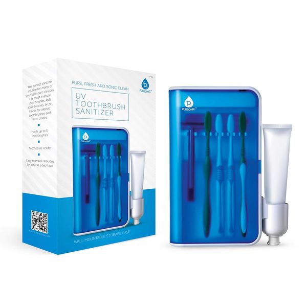 Pursonic Ultraviolet Family Toothbrush Sanitizer