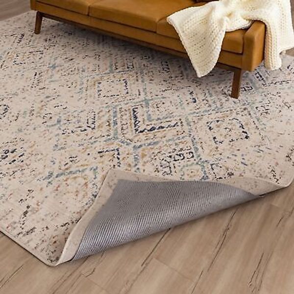 Mohawk Home 8 x 10 Waterproof Non Slip Rug Pad, Felt Cushion + Rubber, Pet an...