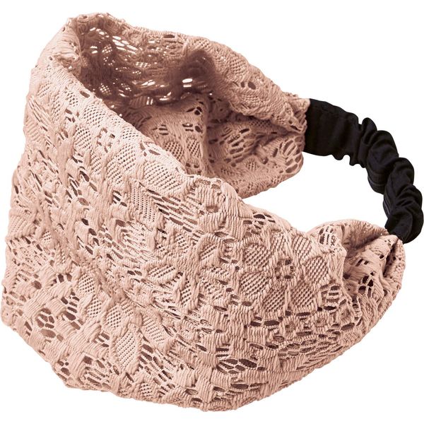 Volume Lace Hair Cap with Slip/Pink