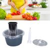 Food Processor Accessory Food Processor Container Cutter Kit Vegetable Cutter Attachment for TM5 TM6
