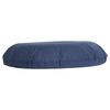 Foam Ring Cushion, Removable Cover, Navy Cover, 14 inches