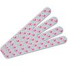 Flamingos Dots Water Double-Sided Nail File Emery Board Set 4 Pack