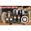 Upgraded Beard Grooming Kit w/Beard Conditioner,Beard Oil,Beard Balm,Beard Brush,Beard Shampoo/Wash,Beard Comb,Beard Scissors,Storage Bag,Beard E-Book,Beard Growth Care Gifts for Men (Pleasant)