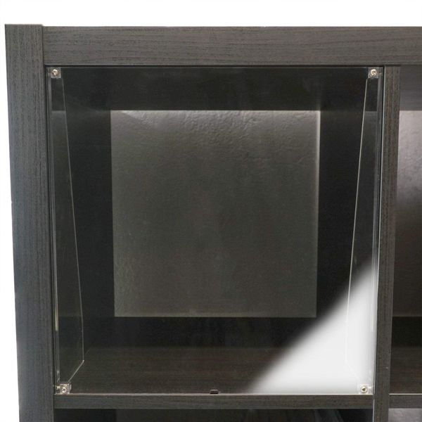 Brickcessories Clear Acrylic Display Window for IKEA KALLAX Shelving Unit