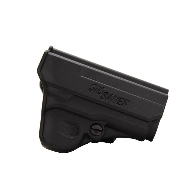 SigTac P938 Concealment Polymer Clip Attachment, Black